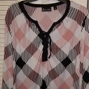 3/4 length sleeves work shirt